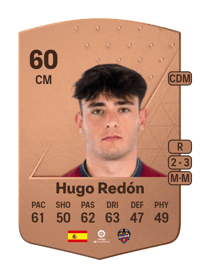Hugo Redón Common 60 OVR