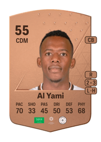 Mohammed Al Yami Common 55 OVR