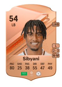 Hussain Sibyani Rare 54 OVR