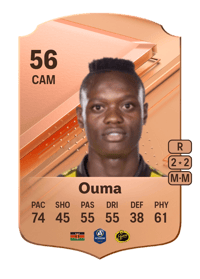 Timothy Noor Ouma Rare 56 OVR