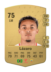 Lázaro Common 75 OVR
