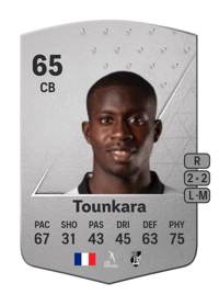 Mamadou Tounkara Common 65 OVR