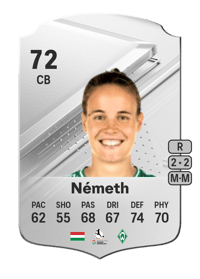 Hanna Németh Rare 72 OVR
