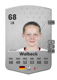 Sandra Walbeck Common 68 OVR