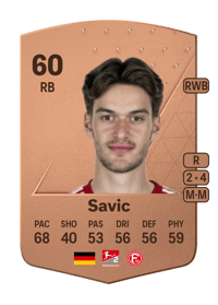 David Savic Common 60 OVR