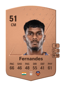 Brison Fernandes Common 51 OVR