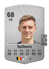 Jorne Spileers Common 68 OVR