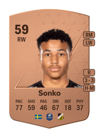 Momodou Lamin Sonko Common 59 OVR