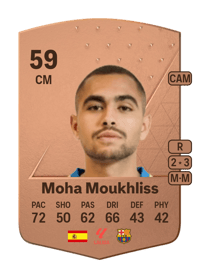 Moha Moukhliss Common 59 OVR