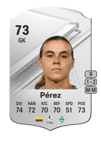 Catalina Pérez Rare 73 OVR