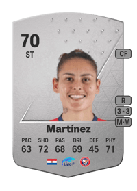 Jessica Martínez Common 70 OVR