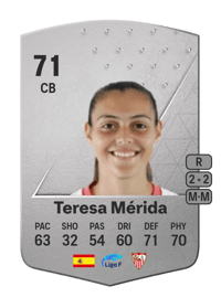 Teresa Mérida Common 71 OVR