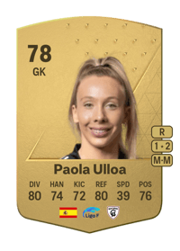 Paola Ulloa Common 78 OVR