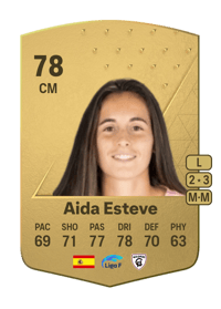 Aida Esteve Common 78 OVR