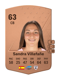 Sandra Villafañe Common 63 OVR