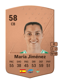 María Jiménez Common 58 OVR