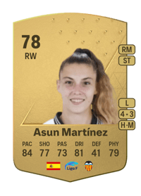 Asun Martínez Common 78 OVR