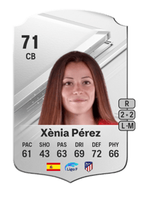 Xènia Pérez Rare 71 OVR