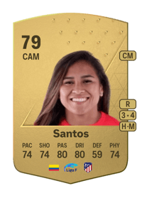 Leicy Santos Common 79 OVR