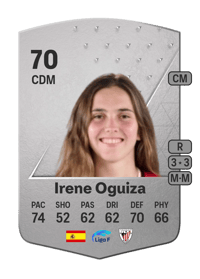 Irene Oguiza Common 70 OVR