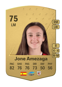 Jone Amezaga Common 75 OVR