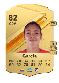 Gabriela García Rare 82 OVR