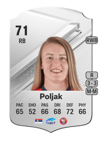 Allegra Poljak Rare 71 OVR