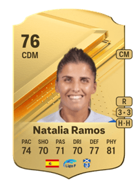 Natalia Ramos Rare 76 OVR