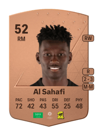 Marwan Al Sahafi Common 52 OVR