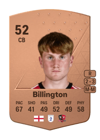 Gabriel Billington Common 52 OVR