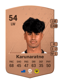 Noah Karunaratne Common 54 OVR