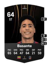 Fernando Basante CONMEBOL Libertadores 64 OVR