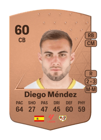 Diego Méndez Common 60 OVR