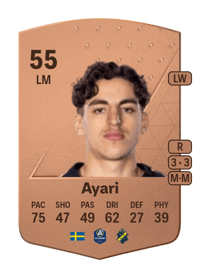 Taha Ayari Common 55 OVR