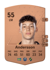 Victor Andersson Common 55 OVR