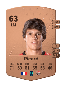 Hugo Picard Common 63 OVR