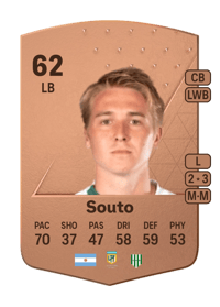 Pedro Souto Common 62 OVR