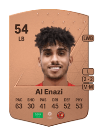 Dhari Al Enazi Common 54 OVR