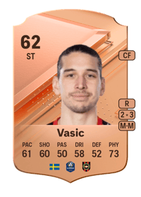 Nikola Vasic Rare 62 OVR
