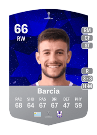 Leandro Barcia CONMEBOL Sudamericana 66 OVR