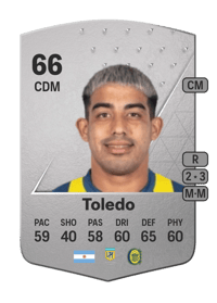 Agustín Toledo Common 66 OVR
