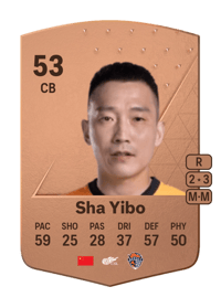 Sha Yibo Common 53 OVR
