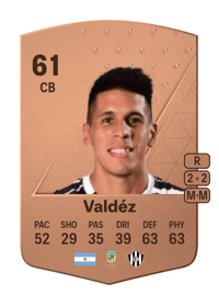 Sebastián Valdéz Common 61 OVR