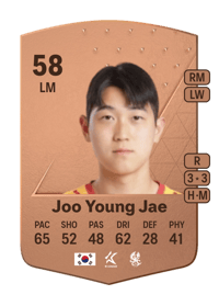 Joo Young Jae Common 58 OVR