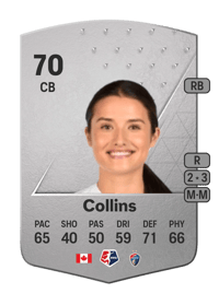 Sydney Collins Common 70 OVR