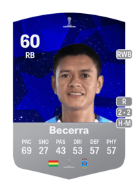 Miguel Ángel Becerra CONMEBOL Sudamericana 60 OVR