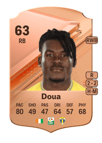 Seniko Doua Rare 63 OVR