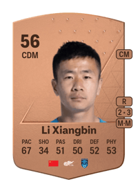 Li Xiangbin Common 56 OVR