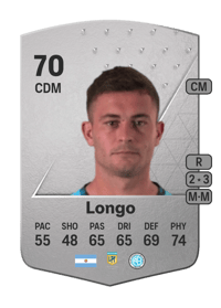Santiago Longo Common 70 OVR