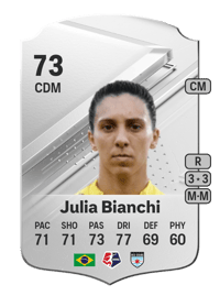Julia Bianchi Rare 73 OVR